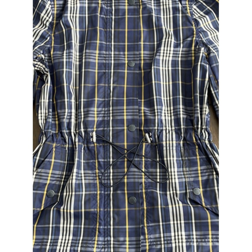 Brooks Brothers Womens Jacket Size 4 Blue Plaid Print - Picture 2 of 4